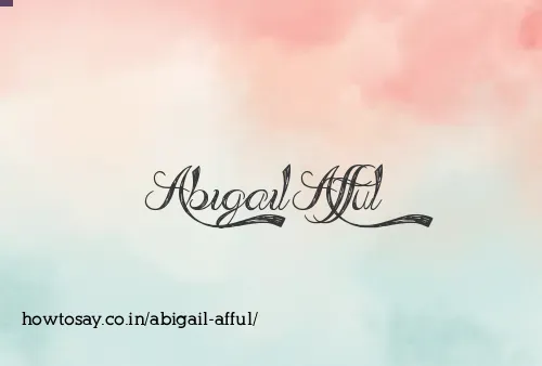 Abigail Afful