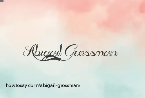 Abigail Grossman