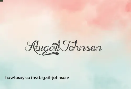 Abigail Johnson