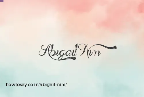 Abigail Nim