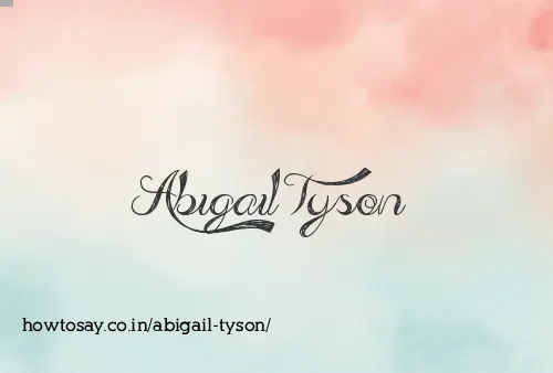 Abigail Tyson
