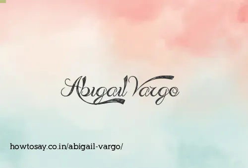 Abigail Vargo