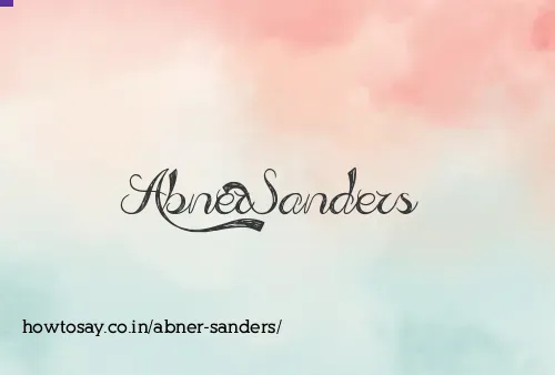Abner Sanders