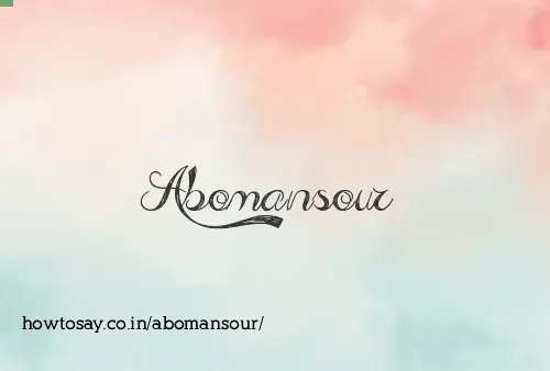 Abomansour