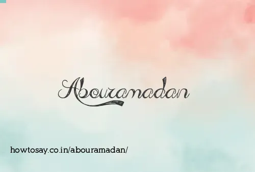 Abouramadan