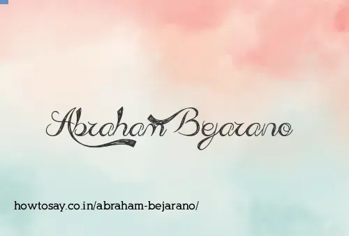 Abraham Bejarano