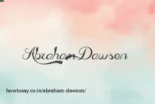 Abraham Dawson