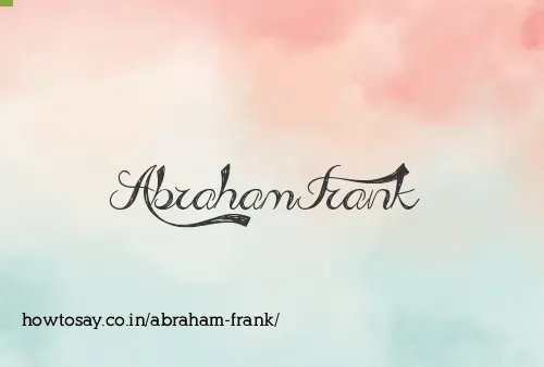 Abraham Frank