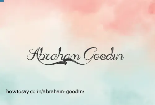 Abraham Goodin