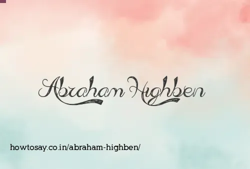 Abraham Highben