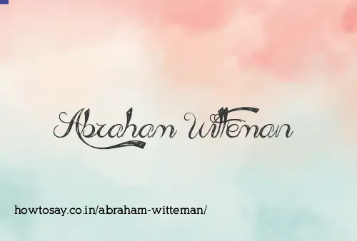 Abraham Witteman