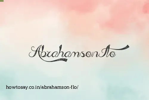 Abrahamson Flo