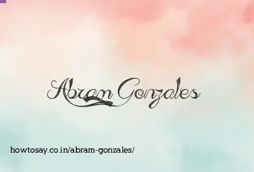 Abram Gonzales