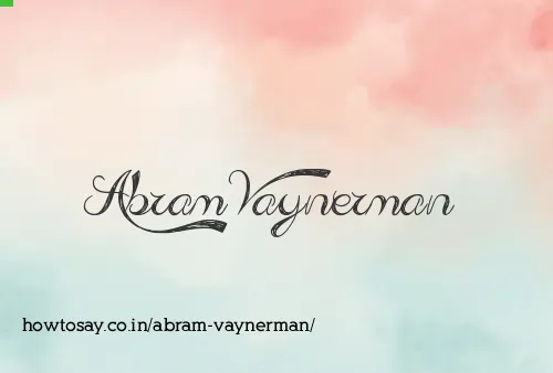 Abram Vaynerman