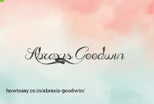 Abraxis Goodwin