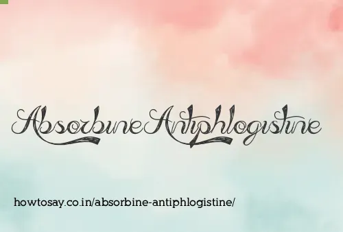 Absorbine Antiphlogistine