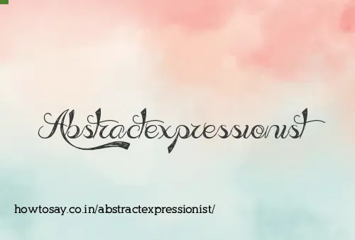 Abstractexpressionist