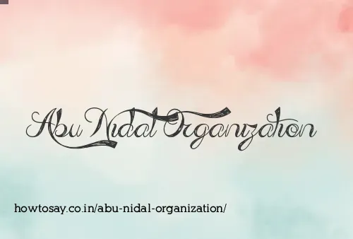 Abu Nidal Organization