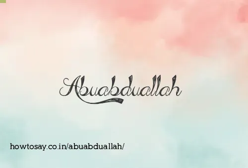 Abuabduallah