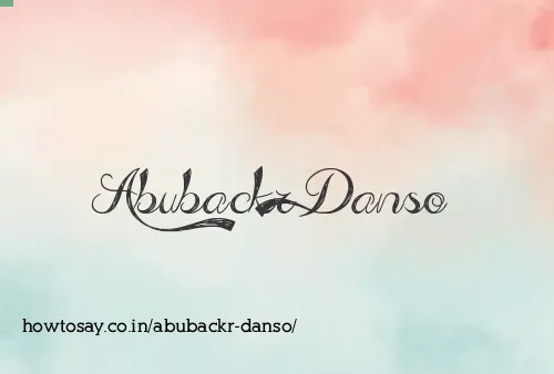 Abubackr Danso