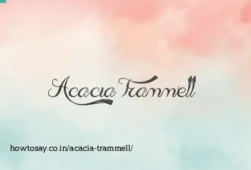 Acacia Trammell