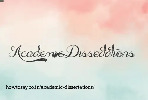 Academic Dissertations