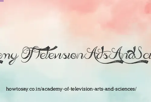 Academy Of Television Arts And Sciences