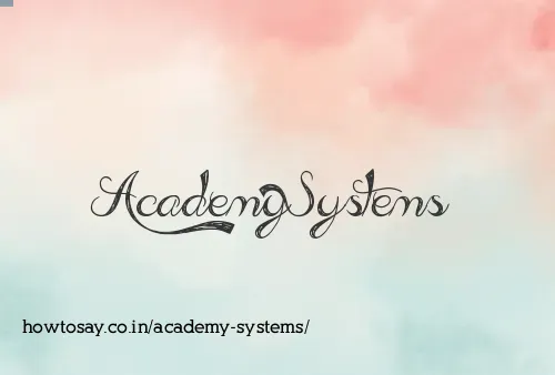 Academy Systems
