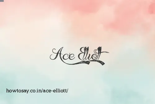 Ace Elliott