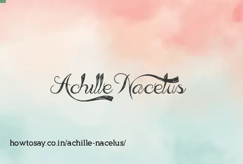 Achille Nacelus