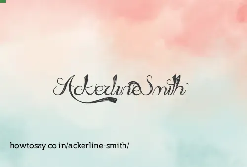 Ackerline Smith
