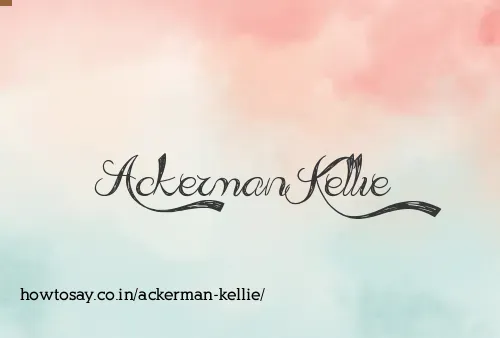 Ackerman Kellie