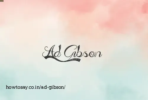 Ad Gibson