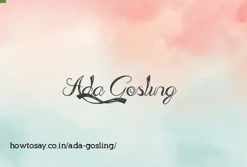Ada Gosling