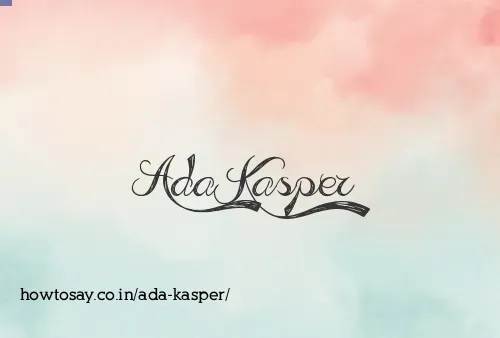 Ada Kasper