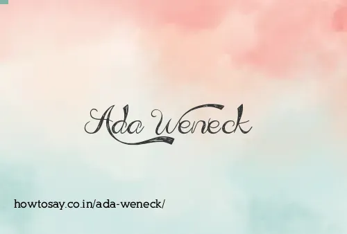Ada Weneck