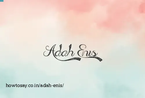 Adah Enis