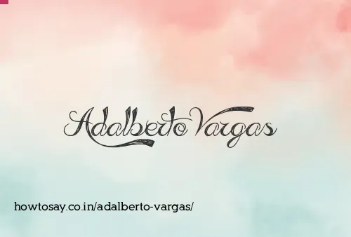 Adalberto Vargas