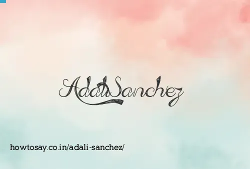 Adali Sanchez