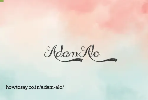 Adam Alo