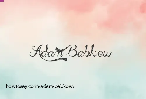 Adam Babkow