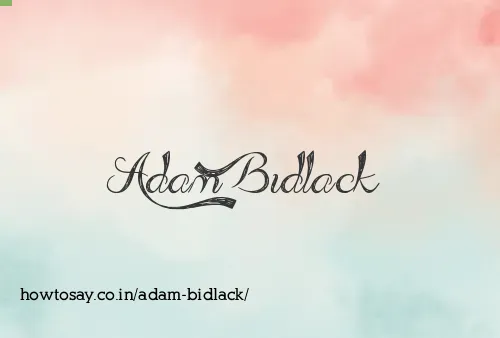 Adam Bidlack