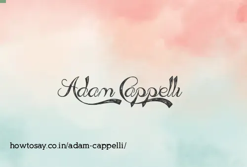 Adam Cappelli