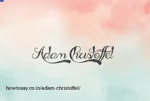 Adam Christoffel