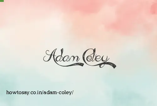 Adam Coley