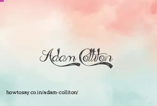 Adam Colliton