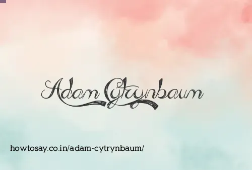 Adam Cytrynbaum
