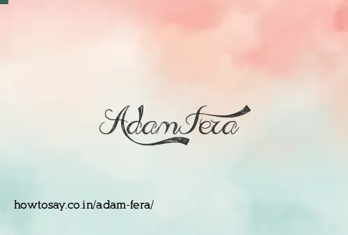 Adam Fera