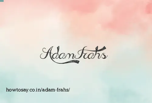 Adam Frahs