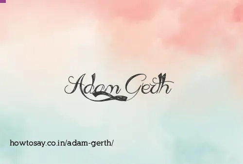 Adam Gerth